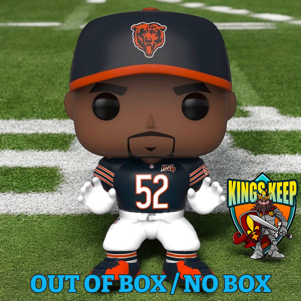 FUNKO POP! NFL FOOTBALL CHICAGO BEARS: KHALIL MACK #126 (OUT OF BOX / NO BOX) (📌 CONDITION 7.5/8.0)