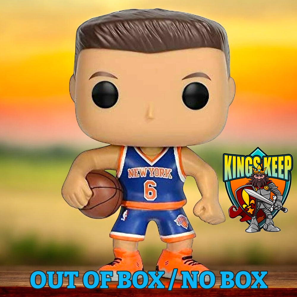 FUNKO POP! SPORTS NBA BASKETBALL NEW YORK KNICKS: KRISTAPS PORZINGIS #28 (OUT OF BOX / NO BOX) (📌 CONDITION 7.5/8.0)