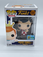 
              FUNKO POP! FREDDY FUNKO: FREDDY FUNKO AS BIG BOY #SE (LE 520) (RED AND WHITE) (2019 SDCC EXCLUSIVE STICKER)
            