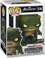 
              FUNKO POP! MARVEL AVENGERS: ABOMINATION (GAMERVERSE) #636 (GAMESTOP EXCLUSIVE STICKER)
            