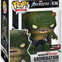 FUNKO POP! MARVEL AVENGERS: ABOMINATION (GAMERVERSE) #636 (GAMESTOP EXCLUSIVE STICKER)