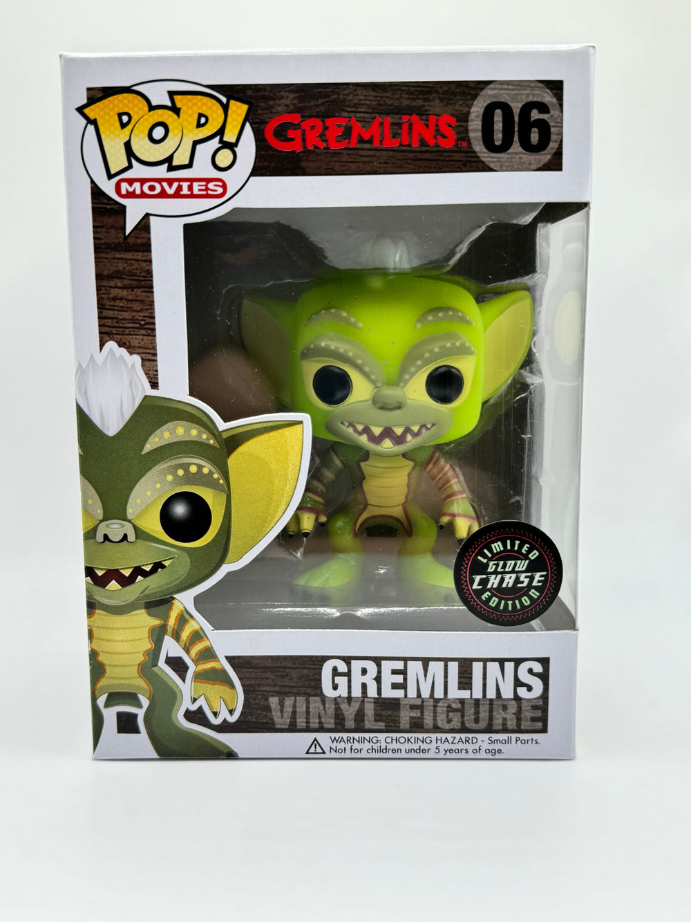 FUNKO POP! MOVIES GREMLINS: GLOW STRIPE (GREMLINS) #06 (CHASE) (1ST RELEASE / LARGE FONT EDITION)