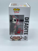 
              FUNKO POP! MOVIES ARMY OF DARKNESS: BLOODY DEADITE #54 (GLOW) (2014 BCC EXCLUSIVE STICKER)
            