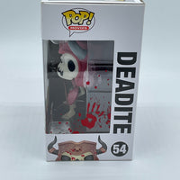 FUNKO POP! MOVIES ARMY OF DARKNESS: BLOODY DEADITE #54 (GLOW) (2014 BCC EXCLUSIVE STICKER)