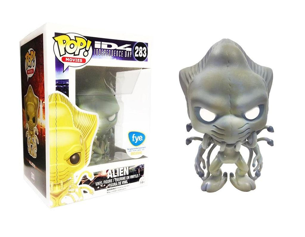 FUNKO POP! MOVIES ID4 INDEPENDENCE DAY: ALIEN #283 (FYE EXCLUSIVE STICKER)