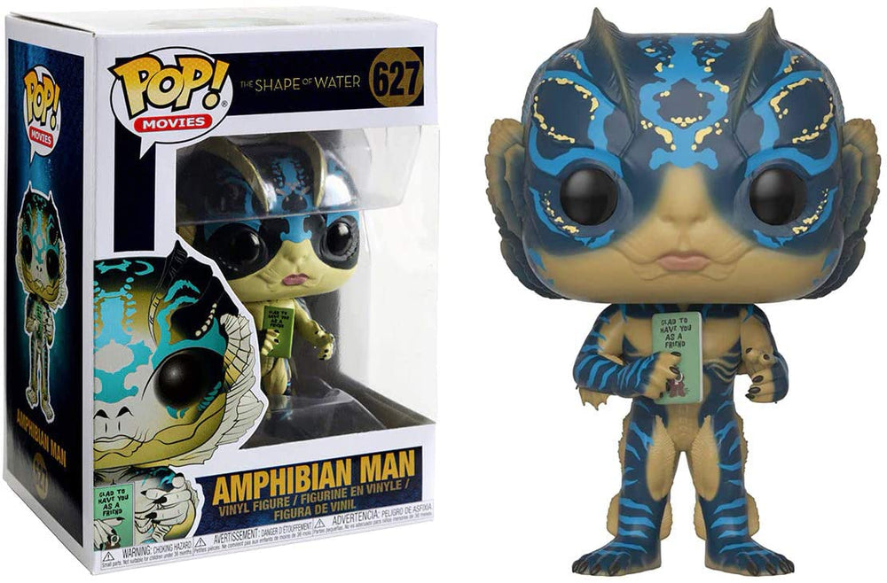 FUNKO POP! MOVIES THE SHAPE OF WATER: AMPHIBIAN MAN WITH CARD #627