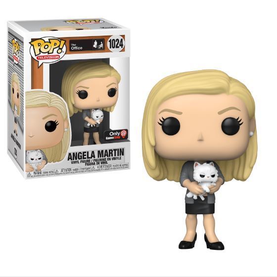 FUNKO POP! TELEVISION THE OFFICE: ANGELA MARTIN W/ SPRINKLES #1024 (GAMESTOP EXCLUSIVE STICKER)