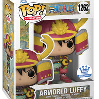 FUNKO POP! ANIMATION ONE PIECE: ARMORED LUFFY #1262 (FUNKO-SHOP EXCLUSIVE STICKER)