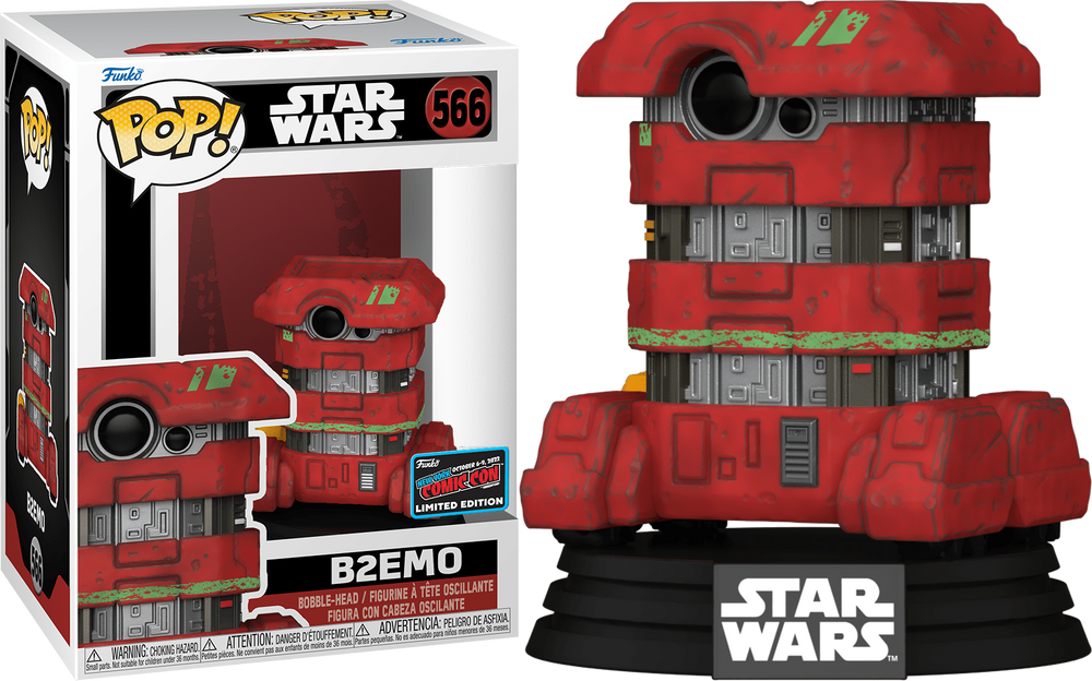 FUNKO POP! STAR WARS ANDOR: B2EMO #566 (2022 NYCC EXCLUSIVE STICKER)