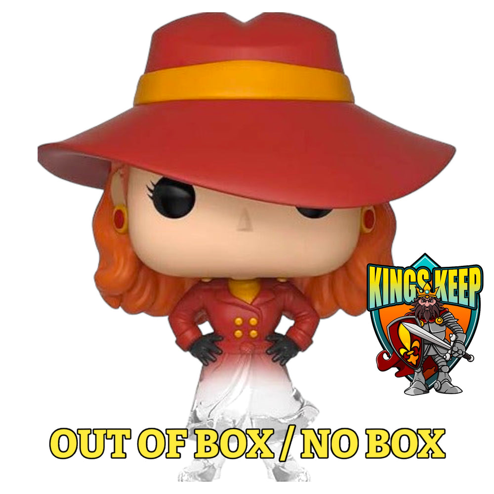 FUNKO POP! TELEVISION DISAPPEARING CARMEN SANDIEGO #662 (GAMESTOP EXCLUSIVE) (OUT OF BOX / NO BOX)