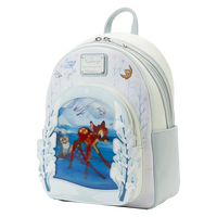 BAMBI ON ICE LENTICULAR #351 (FLOCKED) (LE 3,000) (LOUNGEFLY EXCLUSIVE STICKER) FUNKO POP AND MINI BACKPACK