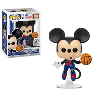 MICKEY MOUSE #553 (BASKETBALL MICKEY) (DISNEY PARKS EXCLUSIVE STICKER) FUNKO POP