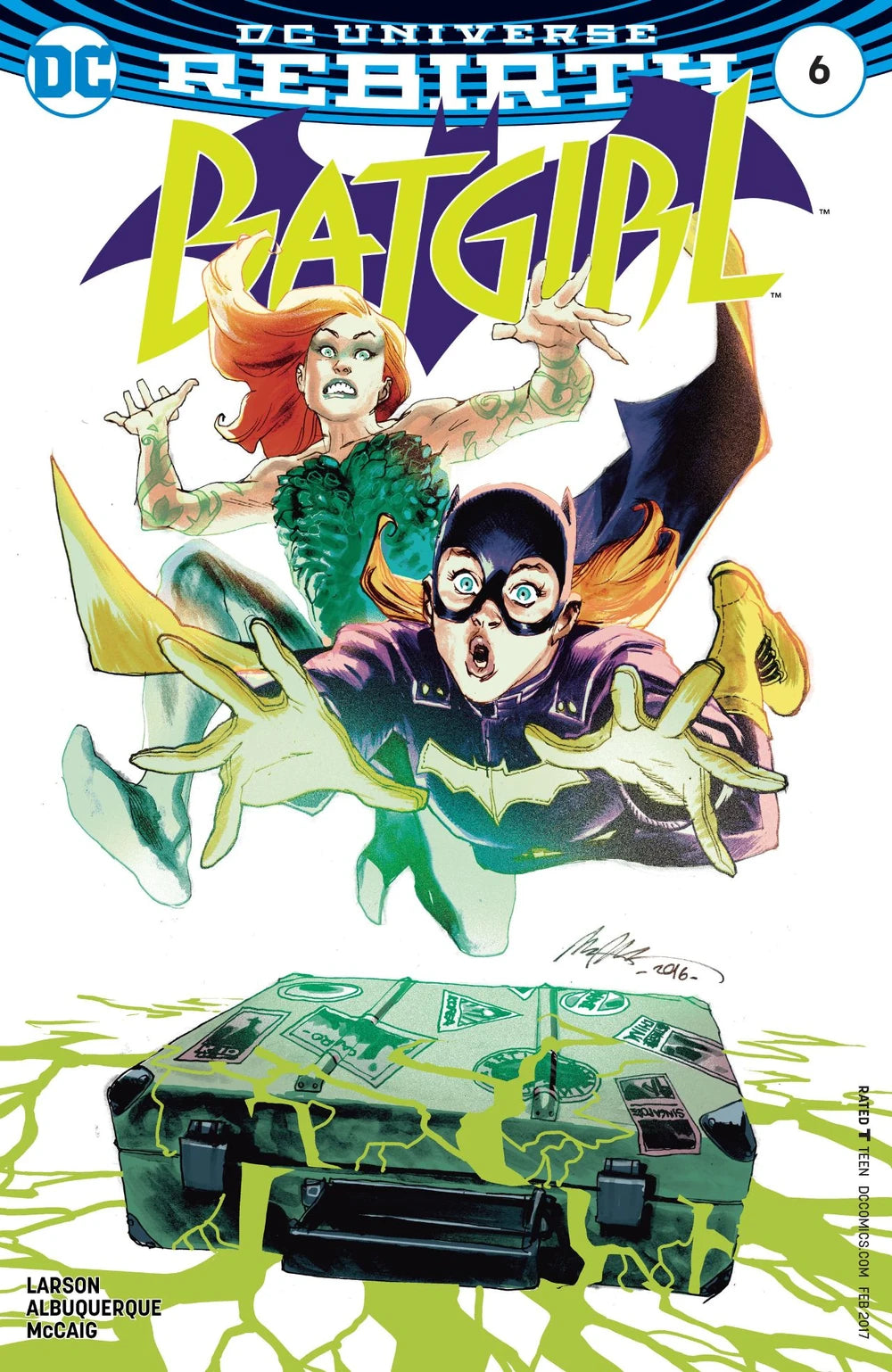 DC COMICS BATGIRL VOL. 5 ISSUE #6 (1ST APPEARANCE OF ETHAN COBBLEPOT / PENGUIN'S SON) (DIRECT EDITION) (FEB 2017) (📌 CONDITION 9.5)