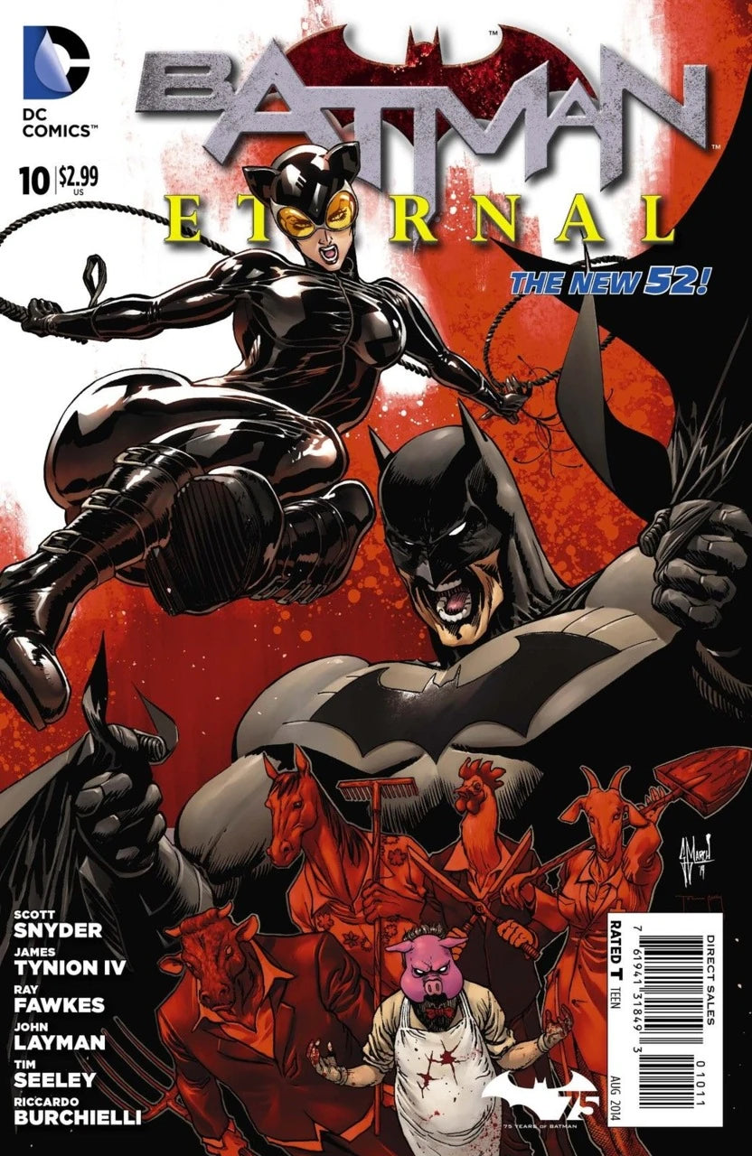 DC COMICS BATMAN: ETERNAL VOL. 1 ISSUE #10 (DIRECT EDITION) (AUG 2014) (📌 CONDITION 8.5/9.0)