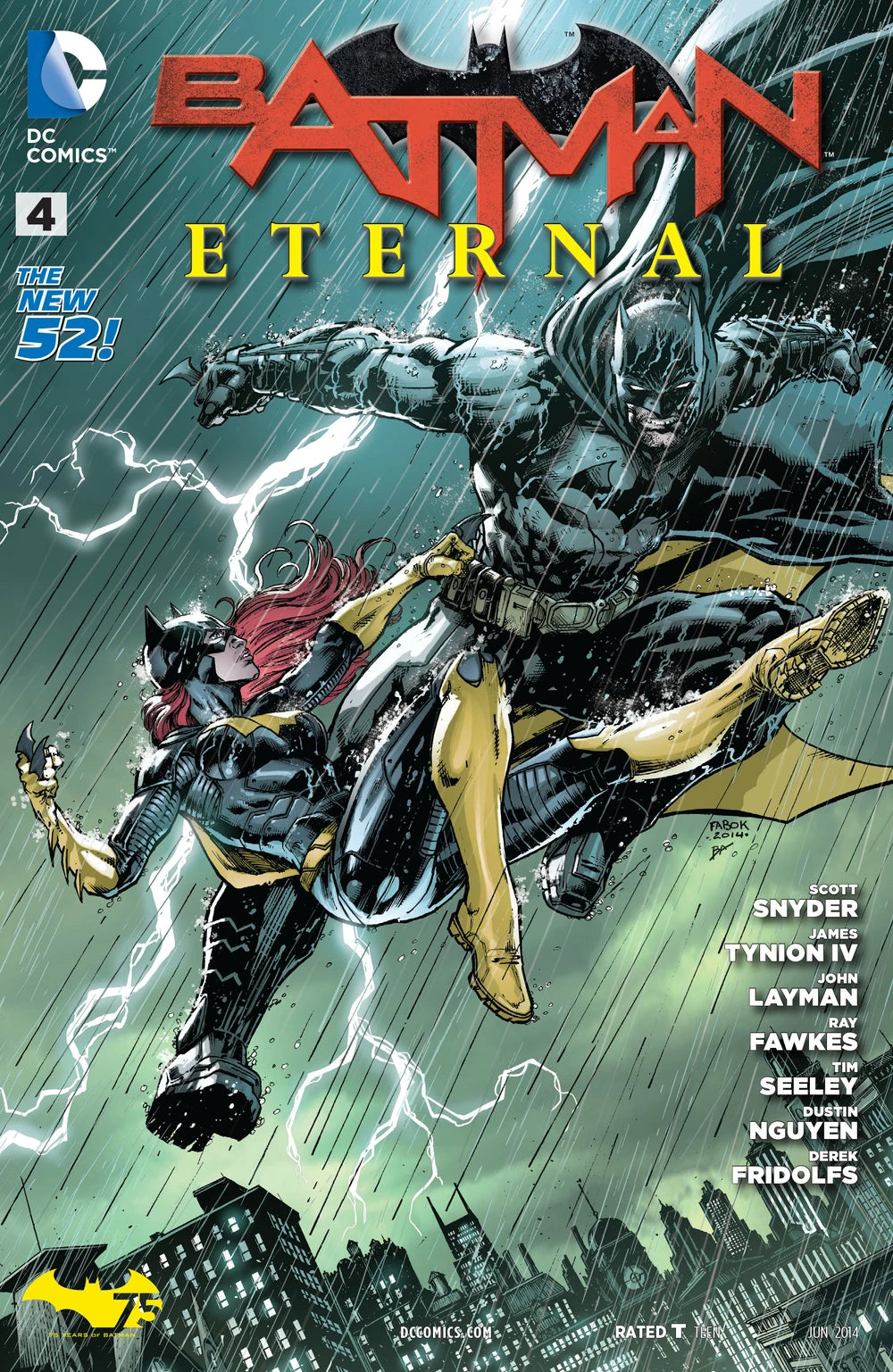 DC COMICS BATMAN: ETERNAL VOL. 1 ISSUE #4 (DIRECT EDITION) (JUNE 2014) (📌 CONDITION 8.5/9.0)