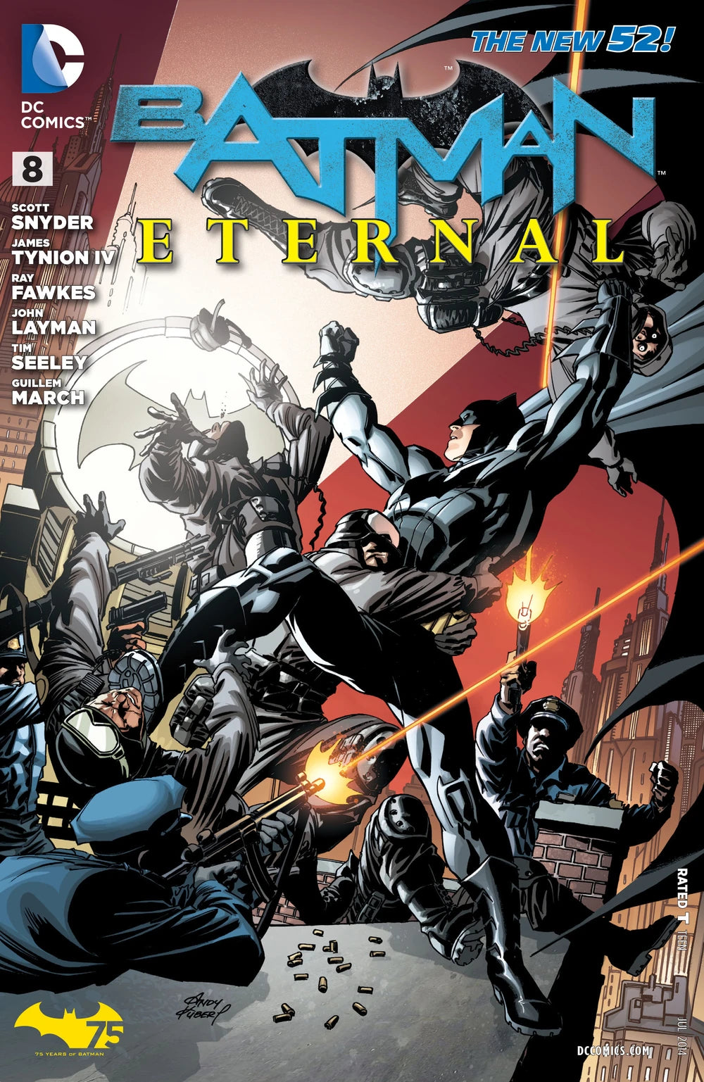 DC COMICS BATMAN: ETERNAL VOL. 1 ISSUE #8 (DIRECT EDITION) (JULY 2014) (📌 CONDITION 8.5/9.0)