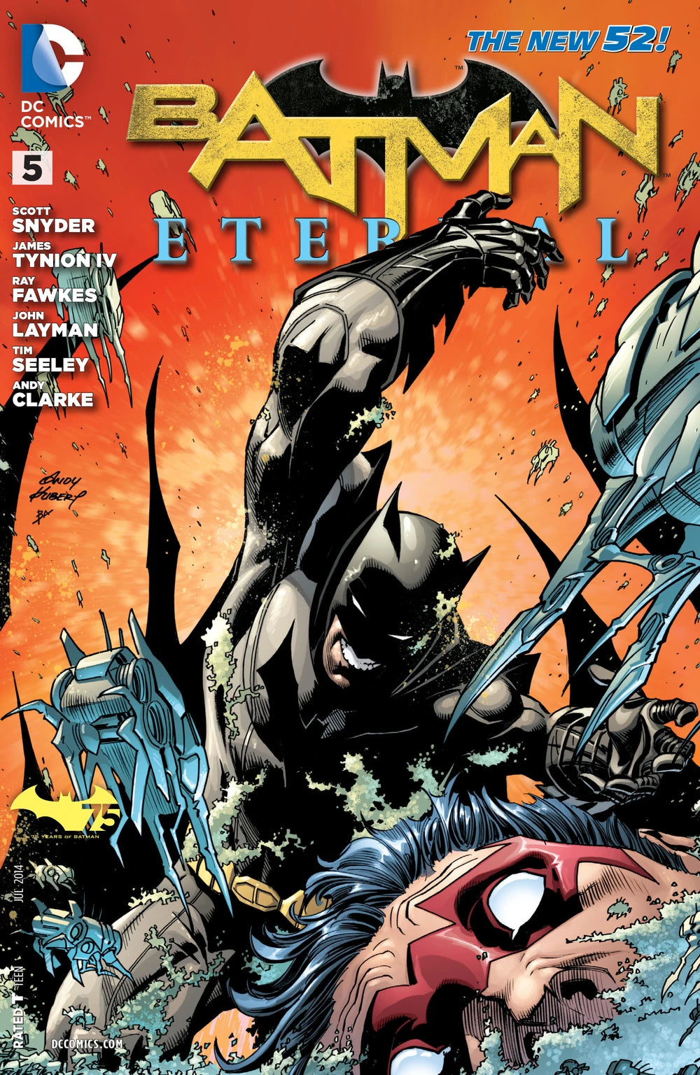 DC COMICS BATMAN: ETERNAL VOL. 1 ISSUE #5 (DIRECT EDITION) (JULY 2014) (📌 CONDITION 9.0)