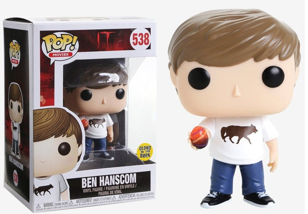 FUNKO POP! MOVIES IT: GLOW BEN HANSCOM #538