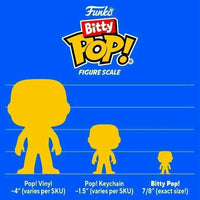 FUNKO BITTY POP! HARRY POTTER SERIES 2: HERMIONE GRANGER / RUBEUS HAGRID / RON WEASLEY (4-PACK) (MYSTERY POP INSIDE)
