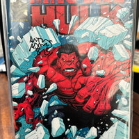 MARVEL COMICS HULK VOL. 2 ISSUE #1 (KING-SIZE) (SIGNED / AUTO BY ARTHUR ADAMS) (INCLUDES FULL REPRINTS OF HULK #180 / HULK #181 / AVENGERS #83) (NO COA) (DIRECT EDITION) (JULY 2008) (📌 CONDITION 8.5/9.0)