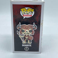 FUNKO POP! MOVIES ARMY OF DARKNESS: BLOODY DEADITE #54 (GLOW) (2014 BCC EXCLUSIVE STICKER)