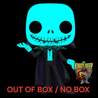 
              FUNKO POP! DISNEY NIGHTMARE BEFORE CHRISTMAS: JACK SKELLINGTON AS VAMPIRE JACK (GLOW) #598 (OUT OF BOX/NO BOX) (WALGREENS EXCLUSIVE STICKER) (NBC)
            