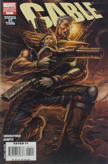 MARVEL COMICS CABLE VOL 2 ISSUE #1 (ROB LIEFELD 1:20 RETAIL INCENTIVE VARIANT COVER) (MAY 2008) (📌 CONDITION 8.5/9.0)