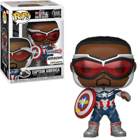 CAPTAIN AMERICA #818 (SAM WILSON) (AMAZON EXCLUSIVE STICKER) (YEAR OF THE SHIELD) (THE FALCON AND THE WINTER SOLDIER) FUNKO POP