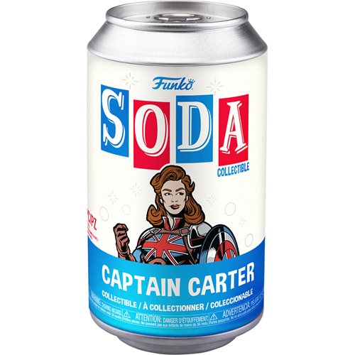 CAPTAIN CARTER (CHANCE OF CHASE) (WHAT IF...?) FUNKO SODA FIGURE