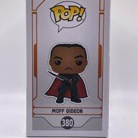 FUNKO POP! STAR WARS THE MANDALORIAN: GLOW MOFF GIDEON #380 (SIGNED/AUTO BY GIANCARLO ESPOSITO) (JSA CERTIFIED) (TARGET EXCLUSIVE STICKER)