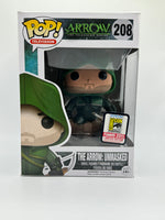 
              FUNKO POP! TELEVISION ARROW: THE ARROW UNMASKED #208 (2015 SDCC CON STICKER)
            