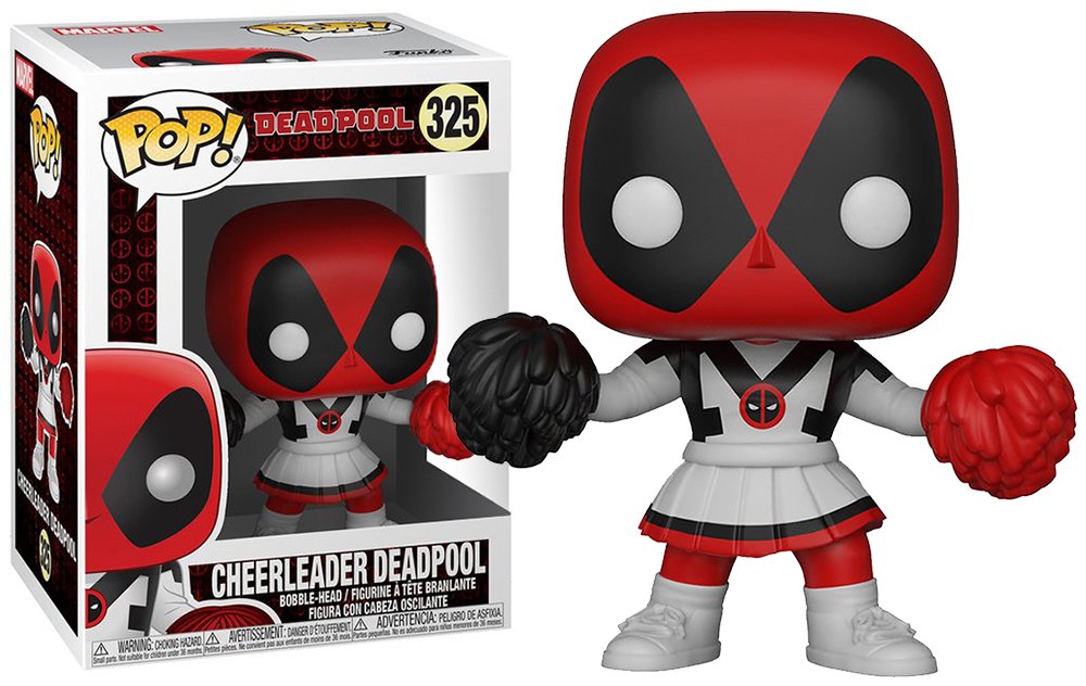 FUNKO POP! MARVEL DEADPOOL: CHEERLEADER DEADPOOL #325 (BOXLUNCH EXCLUSIVE STICKER)