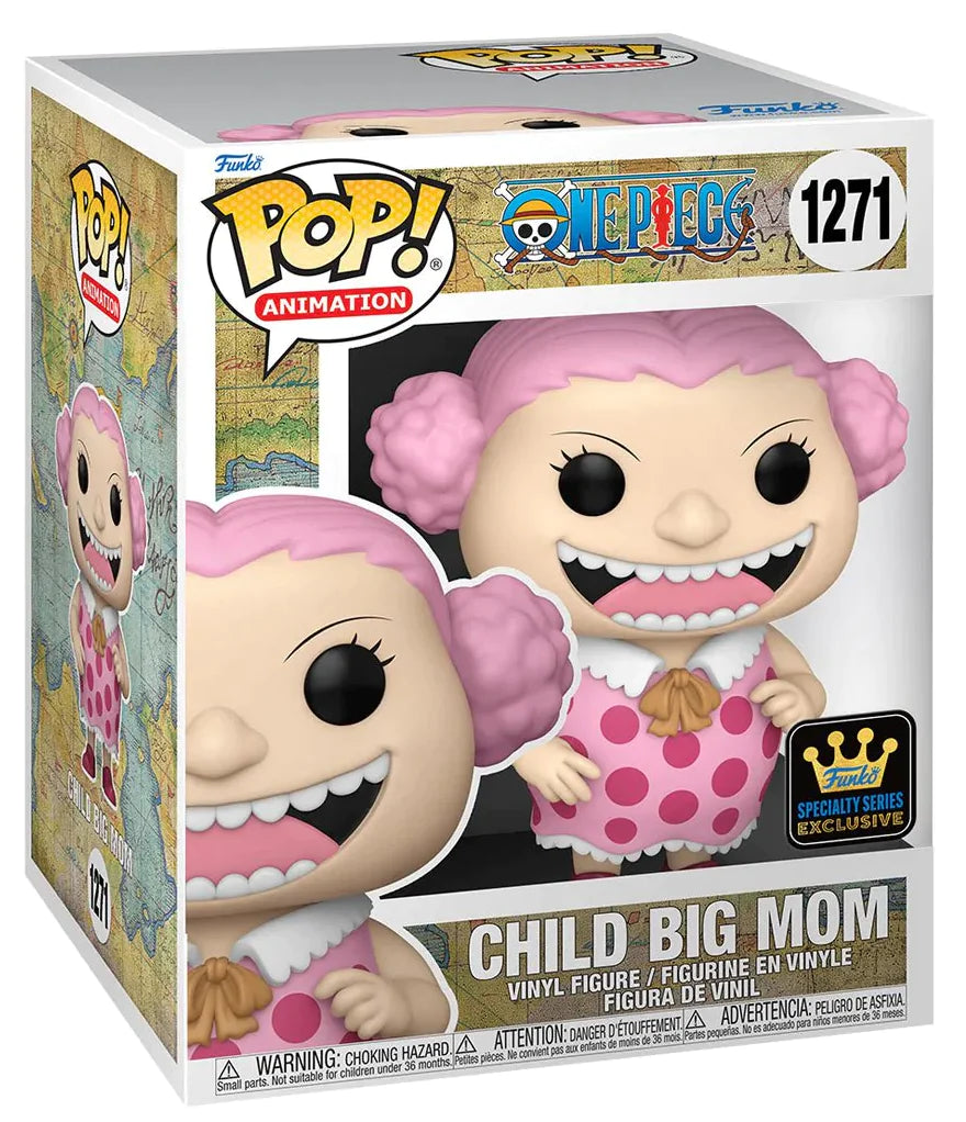 FUNKO POP! ANIMATION ONE PIECE: CHILD BIG MOM #1271 (6 INCH) (SPECIALTY SERIES EXCLUSIVE STICKER)