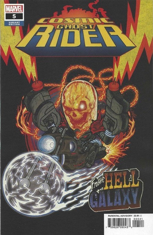 MARVEL COMICS COSMIC GHOST RIDER ISSUE #5 (SUPERLOG VARIANT COVER) (MINI SERIES) (JAN 2019)