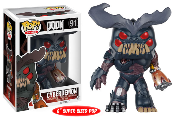 FUNKO POP! GAMES DOOM: CYBERDEMON #91 (6 INCH)