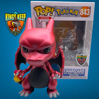 
              FUNKO POP CUSTOM! GAMES POKEMON: CHARIZARD #843 (SMASH BROS COLOR VARIANT) (LE 1) (KING'S KEEP EXCLUSIVE CUSTOM)
            