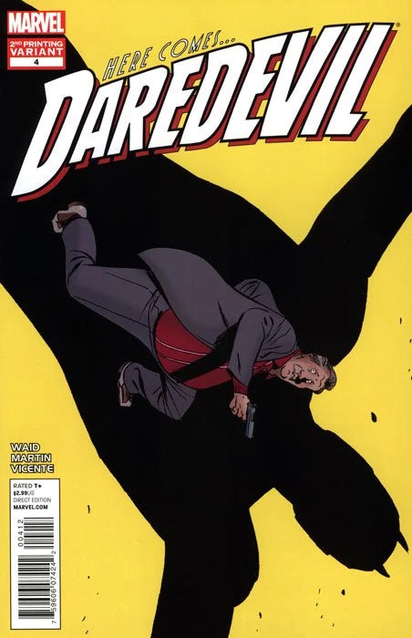 MARVEL COMICS DAREDEVIL VOL. 3 ISSUE #4 (2ND PRINTING VARIANT COVER) (DIRECT EDITION) (NOV 2011) (📌 CONDITION 8.5/9.0)