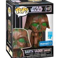 FUNKO POP! STAR WARS DARTH VADER #517 (ENDOR) (ART SERIES) (WALMART EXCLUSIVE STICKER)