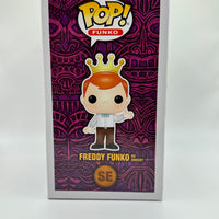 FUNKO POP! FREDDY FUNKO / CHILD'S PLAY 2: FREDDY FUNKO AS CHUCKY #SE (LE 5000) (2019 BOX OF FUN EXCLUSIVE STICKER) (📌 CONDITION 9.5)