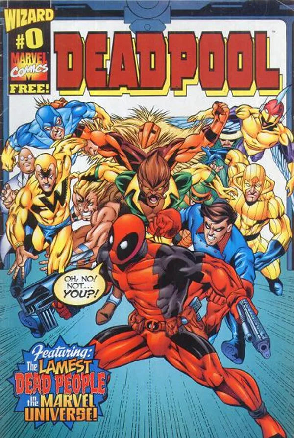 MARVEL COMICS DEADPOOL ISSUE #00 VOL #1 (DIRECT EDITION) (INSERT WITH WIZARD MAGAZINE #87) (JAN 1998)