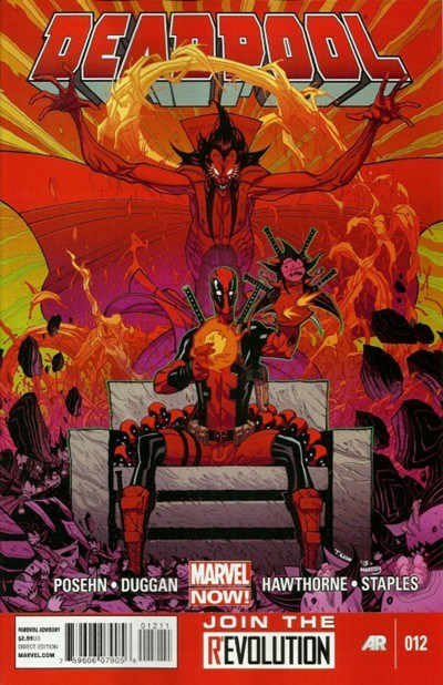 MARVEL COMICS DEADPOOL VOL 3 ISSUE #12 (AUG 2013)