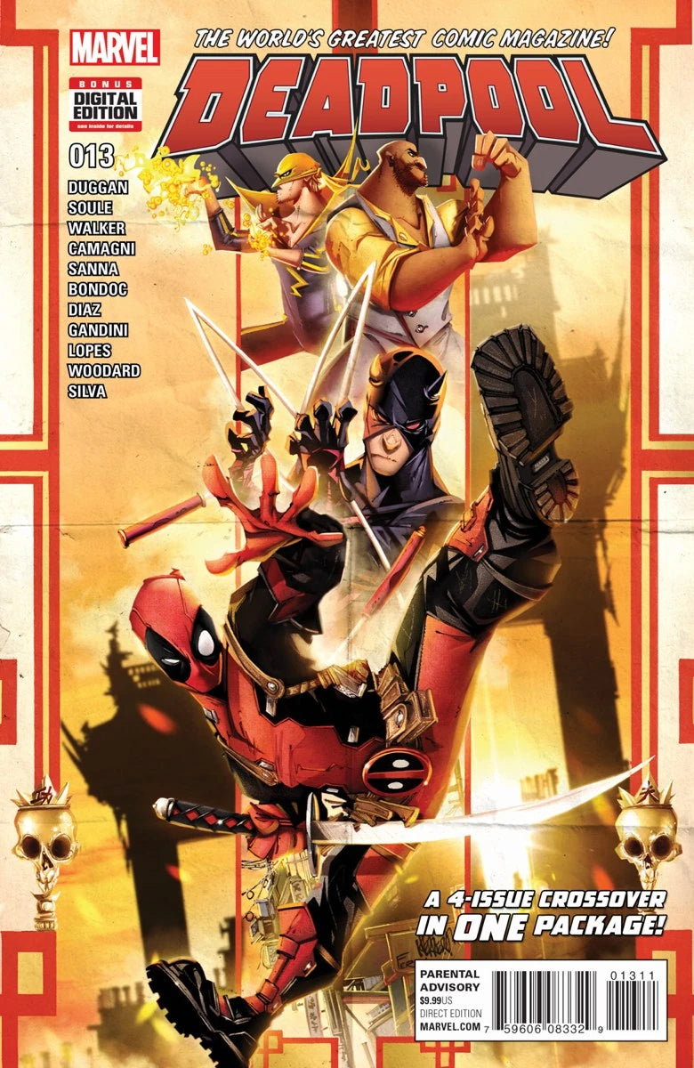 MARVEL COMICS DEADPOOL VOL. 4 ISSUE #13 (AUG 2016) (📌 CONDITION 9.0/9.5)