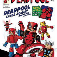 MARVEL COMICS DEADPOOL VOL. 4 ISSUE #15 (LE 7,500) (SDCC 2016 PREVIEWS MINIMATES EXCLUSIVE VARIANT COVER) (SEPT 2016) (DIRECT EDITION) (📌 CONDITION 8.5/9.0)