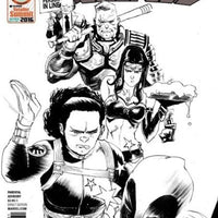 MARVEL COMICS DEADPOOL VOL. 4 ISSUE #18 (RETAILER SUMMIT 2016 EXCLUSIVE / RAFAEL ALBUQUERQUE BLACK & WHITE VARIANT COVER) (NOV 2016) (📌 CONDITION 9.5)