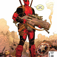 MARVEL COMICS DEADPOOL VOL. 5 ISSUE #1 (1ST CAMEO APPEARANCE OF GOOD NIGHT) (1ST APPEARANCE OF GROFFON THE REGURGER) (AUG 2018) (🔑 KEY ISSUE) (📌 CONDITION 8.5/9.0)