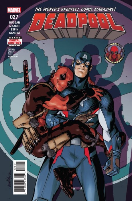 MARVEL COMICS DEADPOOL VOL. 4 ISSUE #27 (APR 2017) (📌 CONDITION 8.5/9.0)