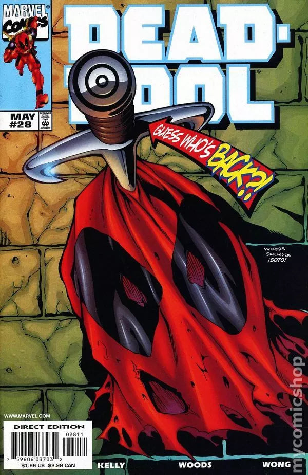 MARVEL COMICS DEADPOOL ISSUE #28 VOL #1 (MAY 1999)