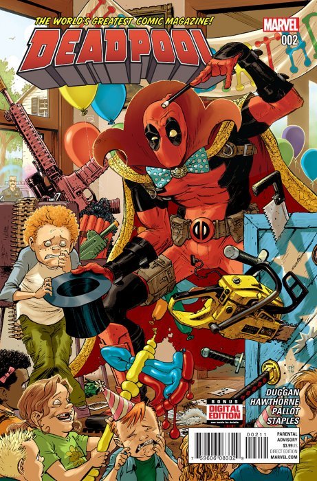 MARVEL COMICS DEADPOOL VOL. 4 ISSUE #2 (JAN 2016) (📌 CONDITION 8.5/9.0)