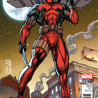 MARVEL COMICS DEADPOOL VOL. 4 ISSUE #33 (JIM LEE X-MEN TRADING CARD VARIANT COVER) (DIRECT EDITION) (SEPT 2017) (📌 CONDITION 9.5)