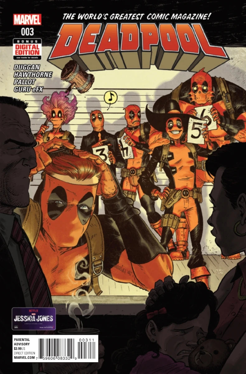 MARVEL COMICS DEADPOOL VOL. 4 ISSUE #3 (FEB 2016) (📌 CONDITION 9.0/9.5)